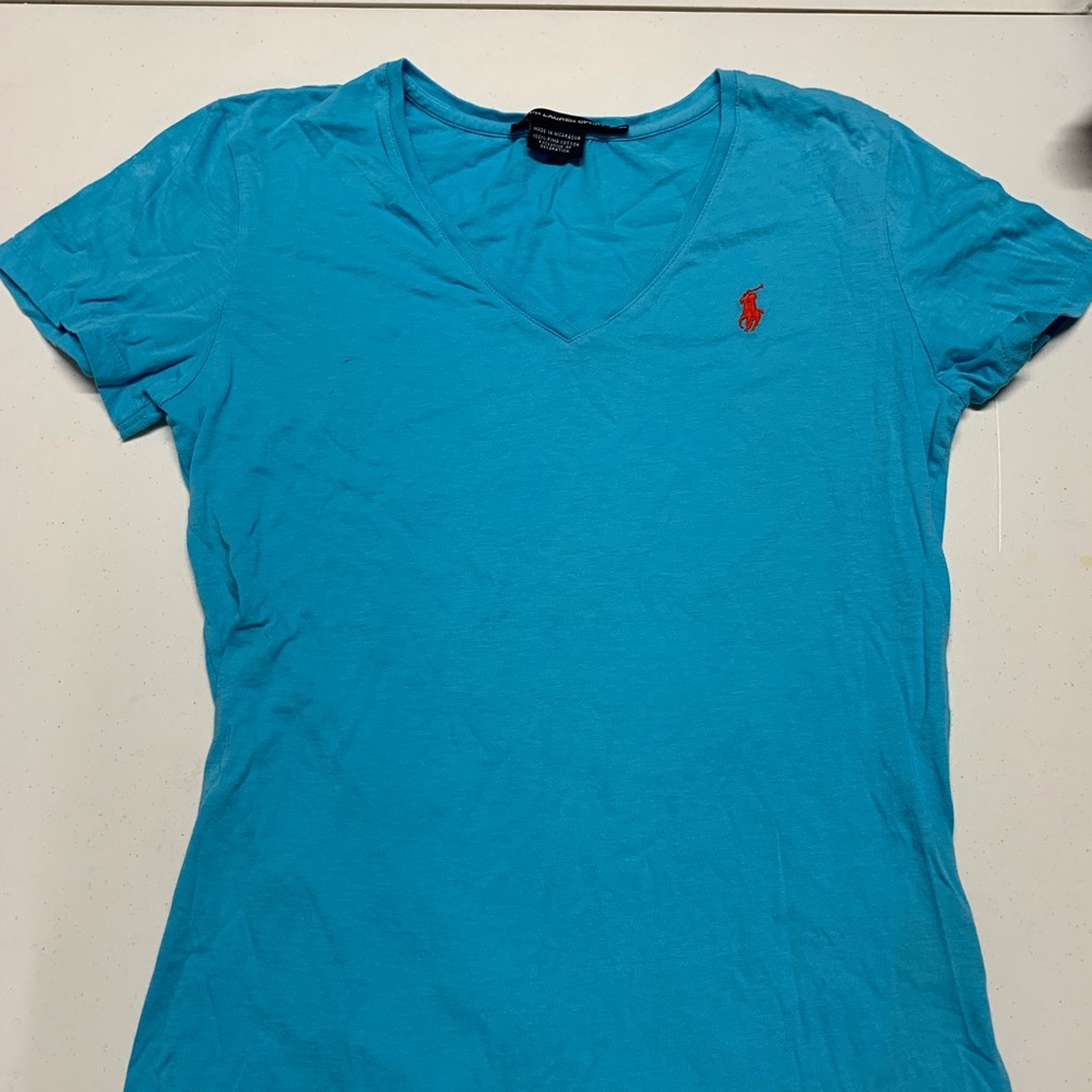 Women’s Ralph Lauren V-Neck Tee